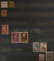 Érintetlen hagyaték: szépen rendezett régi világgyűjtemény-kezdemény részlete 52 db jó állapotú főle...