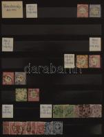 Érintetlen hagyaték: szépen rendezett régi világgyűjtemény-kezdemény részlete 52 db jó állapotú főle...