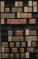 Érintetlen hagyaték: szépen rendezett régi világgyűjtemény-kezdemény részlete 52 db jó állapotú főle...