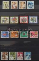 Deutsches Reich, NSZK bélyegek, javarészt postatiszta anyag, 16 lapos A4-es berakóban