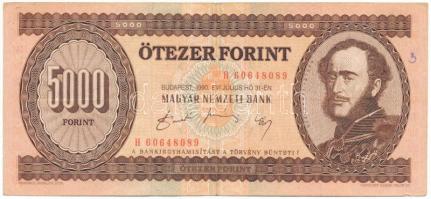 1990. 5000Ft "H 60648089" T:F Adamo F49