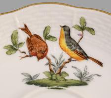 Herendi Rothschild mintás egyszemélyes reggeliző szett, csésze alátéttel és desszertes tányér. Jelze...