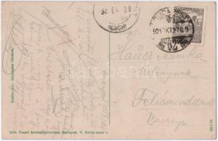 1921 Hortobágy, juhász, magyar folklór. Vasúti levelezőlapárusítás 1916. Erdélyi udvari fényképész f...