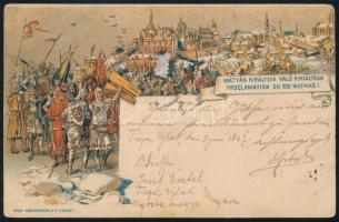 1897 2kr millenniumi díjjegyes képeslap Berlinbe "TISZA-ÚJLAK"