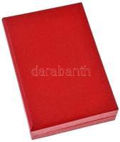 1960. "Árvízvédelemért" bronz kitüntető jelvény mellszalagon, eredeti tokban (35mm) T:AU