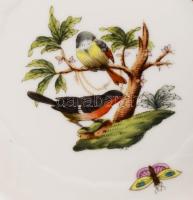 Herendi Rothschild mintás szendvicses tányér. Jelzett, hibátlan, d: 15,5 cm