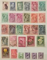 Kis magyar tétel 2 db közepes berakóban, közte néhány korábbi kiadás is, krajcáros, Turul és 1900-as...