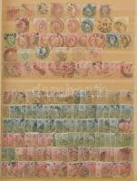 Osztrák és egyéb európai bélyegek 8 lapos A4-es berakóban