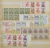 Német bélyegek 16 lapos A4-es berakó 13 oldalán