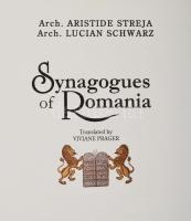 Aristide Streja Lucian Schwarz: Synagogues of Romania.Editura Haesfer. 1997. 195p. 
Kiadói kartonál...