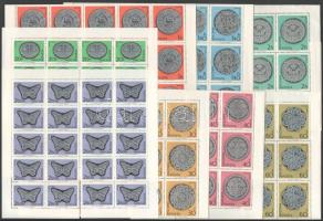 1964 Halasi csipke teljes ívsor, a 2,60Ft két darabban