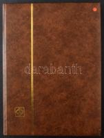 15 lapos A4-es berakó vegyes képes bélyegekkel, kevés magyarral