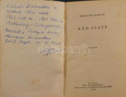 Határőrök kiskönyvtára / Katonák kiskönyvtára sorozatok 4 kötete: Pásztor Ferenc: Köd alatt.; Elbesz...