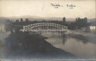 Nis fortress and iron bridge photo