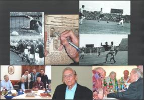 Aranycsapattal kapcsolatos fotók és modern előhívások, 13 db, 10×15 cm