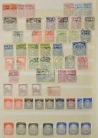 Észt, litván, horvát, stb. külföldi bélyegek, 24 lapos A4-es berakóban. Érdemes megnézni!