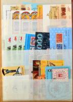 Kb 60 db magyar emlékív, közte másodpéldányok is, 2 db nagy alakú berakólapon