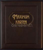 22 lapos levél berakó, benne európai FDC-k és postatiszta blokkok