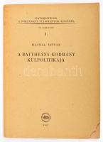 Hajnal István: A Batthyány-kormány külpolitikája. Bp., 1957, Akadémiai. Kiadói papírkötésben, 132p. Borítón kis sarokhiány.