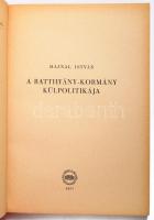 Hajnal István: A Batthyány-kormány külpolitikája. Bp., 1957, Akadémiai. Kiadói papírkötésben, 132p. ...