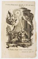 Szent Pál megtérése. Rézmetszet, XVIII. sz. 11x17 cm