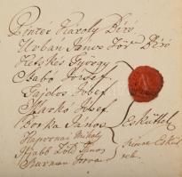 1830 Dömös származási igazolás a nemes Dóka család tagjai részére