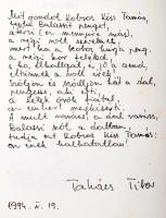 Takács Tibor: Aranypávák az asszonyok. Hosszú dedikációval. Hosszú Zrínyi Kiadó, 1994. 324p. Kiadói papírkötésben