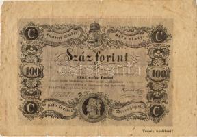 1888 "Révai" 100Ft prop.nyomtatvány T:3/4 R!!!