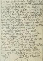 Kass János (1927-2010): Hamlet. Rézkarc, papír, jelzett, számozott (2/5). Üvegezett fakeretben. 50×3...