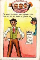 Ich nannte sie immer "mein teueres Kind"... / humour art postcard. Eigentum u. Verlag von L.S.W. litho (EK)