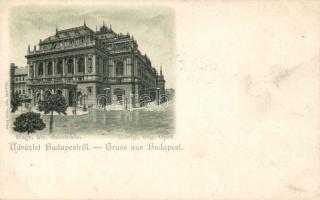 Budapest VI. Opera litho