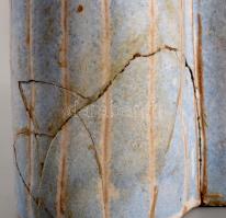 2 db Kiss Roóz Ilona (1920-2010): kerámia, ragasztottak. 14, 20 cm