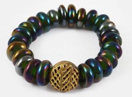 Karkötő Irizáló üveg, réz