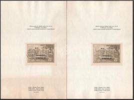 1992 Bélyegnap - Eurofilex pecsételt + postatiszta ajándék blokk emléklapon (16.000)