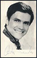 Oszter Sándor (1948-2021) színész aláírása