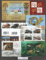 2024 MINTA összeállítás, 12 db blokk + 9 db bélyeg, berakólap mindkét oldalán