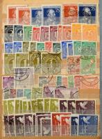 Németország 800-1000 db bélyeg (NSZK stb.) + kb 600 db NDK bélyeg, 2 db kisebb berakóban / Germany 8...