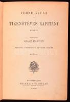 Verne Gyula: Tizenötéves kapitány. Bp., 1923, Franklin. Kiadói félvászon kötés, viseltes állapotban
