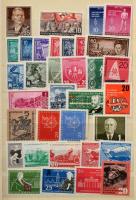 NDK kb 550 db bélyeg és 32 db blokk 2 közepes berakóban / GDR ca. 550 stamps and 32 blocks