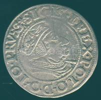 Lengyelország / Danzig 1538. "Sigismund I" 1Gr Ag T:2-