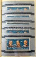 1970-1980 blokkok 2 közepes albumban, az egyik 100 db 10Ft, a másikban 100 db 20Ft névértékben / 197...