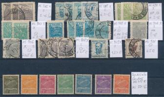 Brazília 1894-1946 Összeállítás Mi 103-711 között + Syndicato Condor Mi 1-7, 2 stecklapon (Mi EUR 247.-)