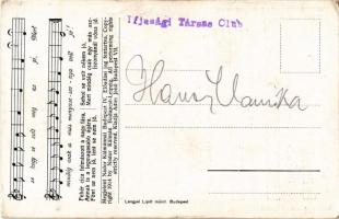 Perczel Sári. Zenés lev.-lapok 5. "Kecskebéka nóta" (EK)