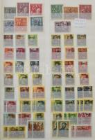 1943-2009 Jó minőségű több példányos magyar rendező az elején használatlan értékekkel is, 32 lapos, A/4-es Lindner berakóban (307.080)