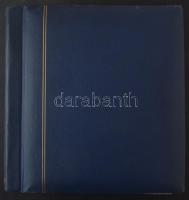 Leuchtturm album, benne kb. 100 albumlap, NSZK gyűjtemény az 1980-as évekből, több bélyegfüzettel