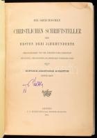 Schmidt, C. (ed): Die Griechischen Christlichen Schriftsteller der Ersten Drei Jahrhunderte: Koptisch-Gnostische Schriften: Die Pistis Sophia -Die Beiden Bucher des Jeu, Unbekanntes Altgnostisches J.C. Hinrichs'sche Buchhandlung, 1905. 408p. Vászonkötésben, az eredeti borító felhasználásával.