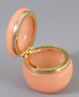 Alabástrom gyűrűtartó, m: 4,5 cm