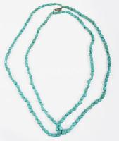 Türkiz kétsoros nyaklánc