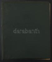 NSZK modern pecsételt anyag, benne sok száz darab bélyeg, gyűrűs berakóban