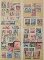 Csehszlovákia képes bélyegek, 8 lapos A4-es berakóban